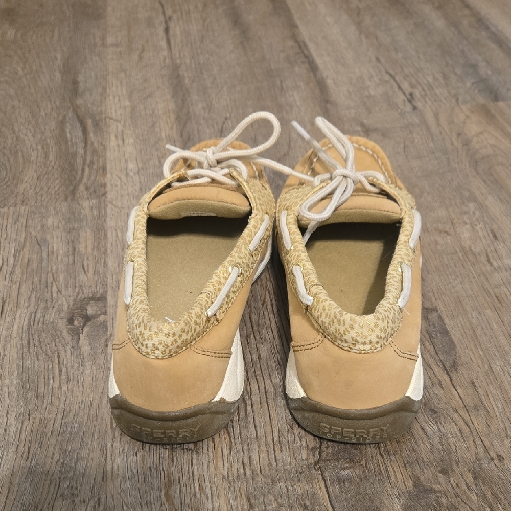 Sperry's Beige and Cream Loafers - Picture 3 of 9